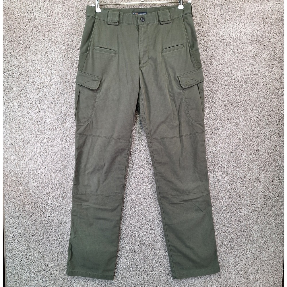 5.11 Tactical Series Cargo Pants Mens 32x36 (Fits 33x35) Green Utility Outdoor